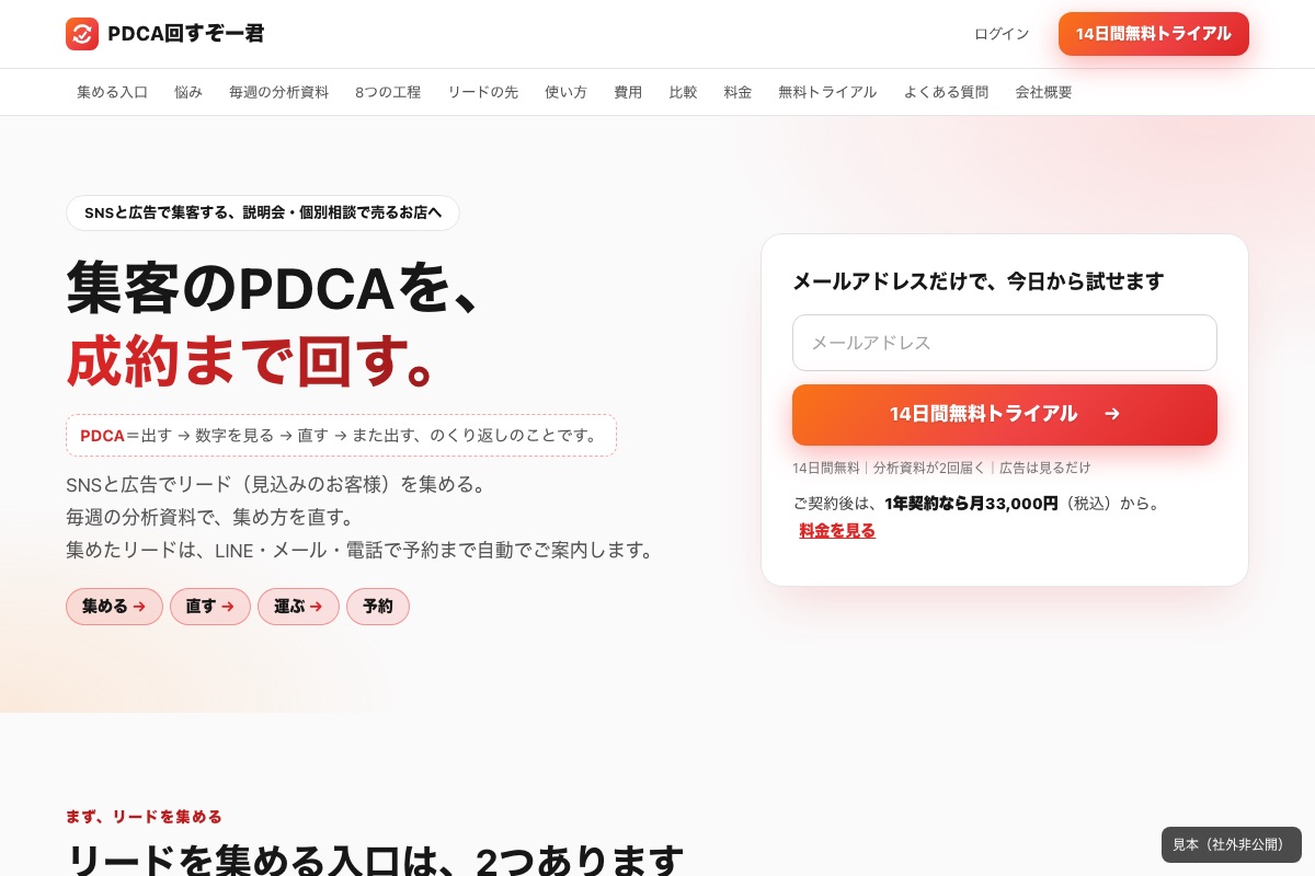 PDCA回すぞー君